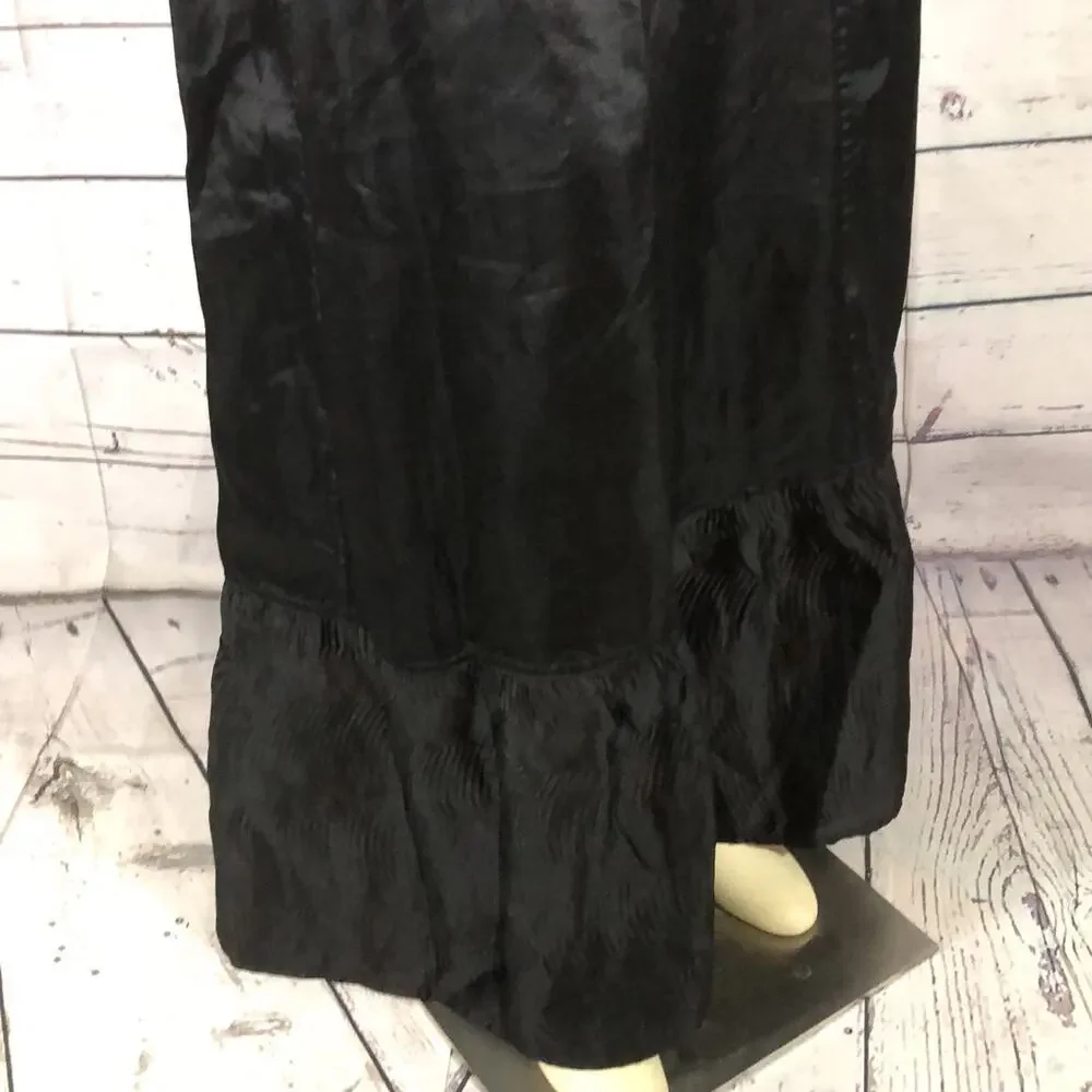 American Vintage black maxi underskirt black with adjustable waist - Picture 6 of 11